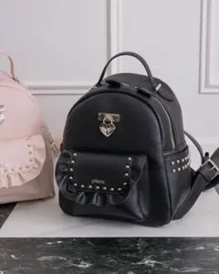 ￼￼完売美品pium ピウム ハートロックミニリュック ブラック black