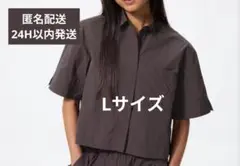 UNIQLO ナイロンボクシーショートシャツ5分丈
