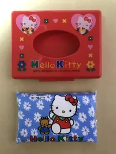 【平成レトロ】 Hello Kitty ポケットティッシュケース
