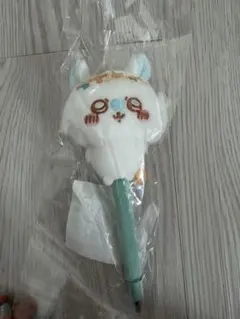 ちいかわ ふわふわマスコットボールペン モモンガ