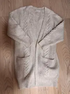 トランテアン ニットガウンカーディガン