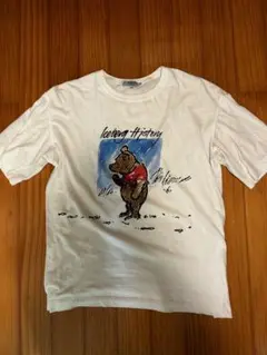 ICEBERG ×プーさん XL ホワイト Tシャツ