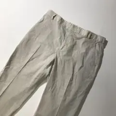 【サイズ46】23区 ✨22SS リネンヴィスコースストレッチ テーパードパンツ