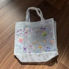 海の生物デザイン プールバッグ