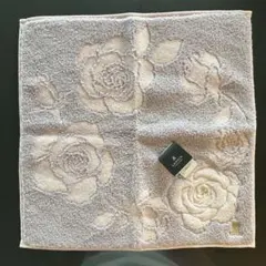 LANVIN COLLECTION バラ刺繍 タオルハンカチ34×34 LANVIN COLLECTION バラ刺繍 タオルハンカチ34×34 - メルカリ