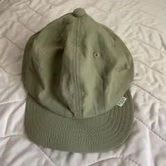 美品　BEAMS ナイロンキャップ　オリーブ