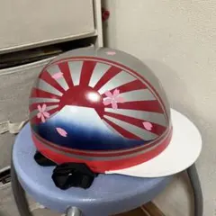 コルク半 富士日章 三つボタン レッドラップ 桜 高級クリア ラメ