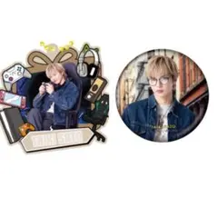 佐藤大樹 クリアチャーム 缶バッジ