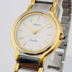 新品電池/稼働】SEIKO コンビ Exceline 7320-0350 - メルカリ