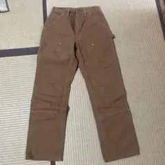 Carhartt ダブルニー　28×32 ブラウン