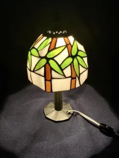 ステンドグラス　ランプ　/レトロ/アンティークスタンド 激安出品‼️