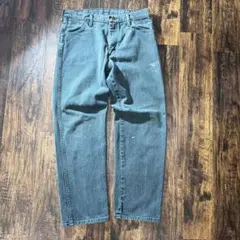 Wrangler color denim古着ストレートW33L32生成り90s - メルカリ