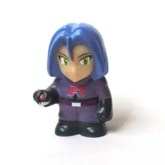 ポケモン フィギュア コジロウ バンダイ ソフビ　ポケモンキッズ　指人形