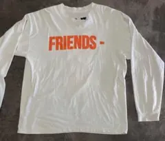 VLONE◆長袖Tシャツ/L/コットン/WHT SANTA CRUZ◇Tシャツ⁄-⁄コットン⁄WHT⁄プリント その他