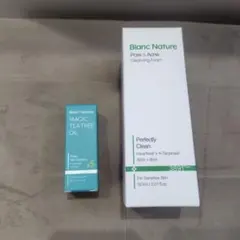 Blanc Nature 2点セット クレンジング ティーツリーオイルのサムネイル