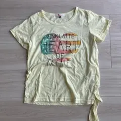 PINKLATTE ハートプリント Tシャツ Sサイズ　600円⇨500円値下げのサムネイル