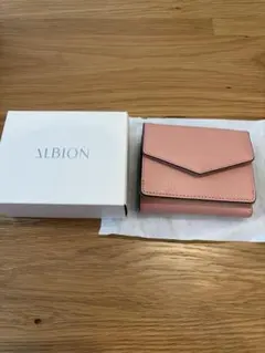 【未使用品】ALBION ノベルティ 財布 ピンクのサムネイル