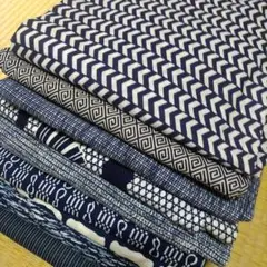メンズ浴衣　注染・本染め　９点まとめ売り