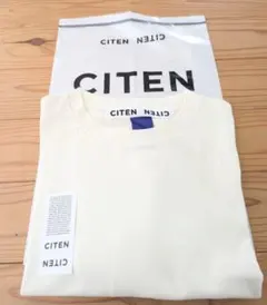 新品未使用！CITEN Tシャツ アイボリーホワイト L