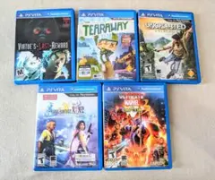 PS Vita ゲームソフト 5本セット 輸入版 米国 US English