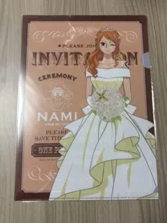 ワンピース クリアファイル ナミ/ドレス