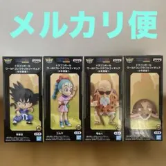 ワールドコレクタブルフィギュア　少年期編1 孫悟空　ブルマ　亀仙人　ウミガメ