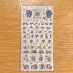 ディズニー シール ダンボ 平成レトロ ぷくぷくシール
