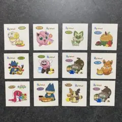 ポケモンパンシール 12枚セット