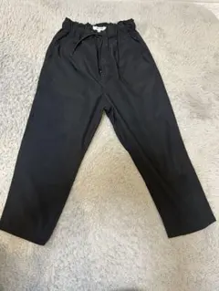 【GLOBAL WORK 】ブラックロングパンツ 120