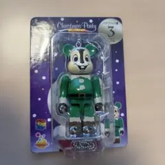 ベアブリック　ディズニーハッピーくじ　チップ　サンタVer.