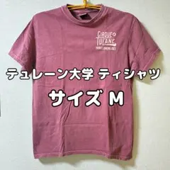 コンフォートカラーズ テュレーン大学 カレッジTシャツ サーカス柄 M（S相当）