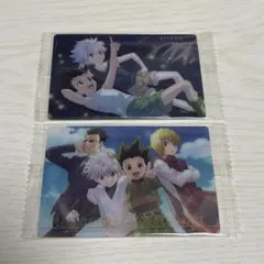 HUNTER×HUNTER イタジャガ ゴン キルア クラピカ レオリオ2枚組
