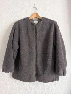 【新品】green label relaxingボアノーカラーブルゾンXS-S