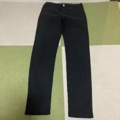 ジーユー　size150 スキニーパンツ　ストレッチパンツ　黒