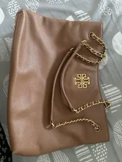 Tory Burch チェーンショルダーバッグ ブラウンのサムネイル