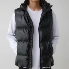 AZULダウンベスト ブラック