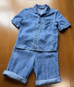 H&M  デニム セットアップ 120