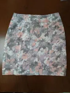 USED　花柄　ミニスカート　CDEC　COUP DE CHANCE