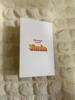 BTS Butter Messageカード ジミン