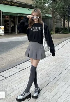 お値下げ！GRL新品未使用品　可愛い♪リボンストラップ厚底ローファー♪