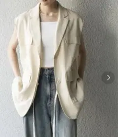 【美品 最終価格】KBF ノーカラージレOne Sizeのサムネイル