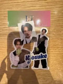 INI NEWYEAR POPUP ポップアップ ステッカー ID 藤牧京介