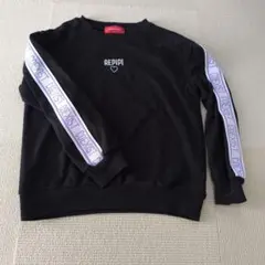 replipi armario 黒トレーナー XS