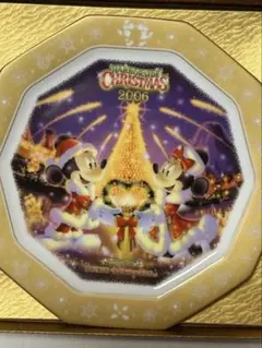 東京ディズニーランド TDL クリスマスファンタジー2005 記念絵皿