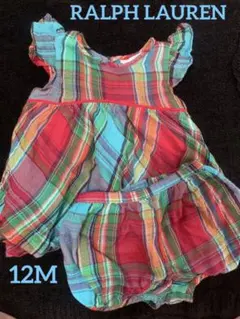 RALPH LAUREN ラルフローレン　セットアップ　チェック　80 12M