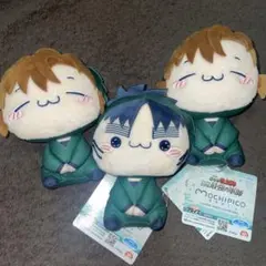 忍たま乱太郎　ドクタケ忍者隊最強の軍師 もちぴこぬいぐるみ　3個セット