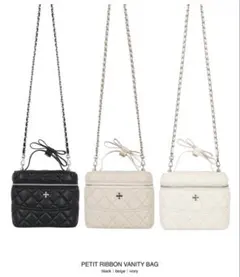 andwang ❤︎ Petit Ribbon Vanity Bag - メルカリ