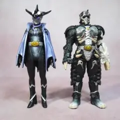ライダー怪人シリーズ　メズール＋ガメル　ソフビ