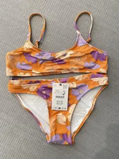 ZARA キッズ花柄セパレート水着 164cm