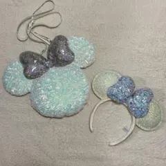 ディズニーシー20周年カチューシャ ショルダーバッグセット